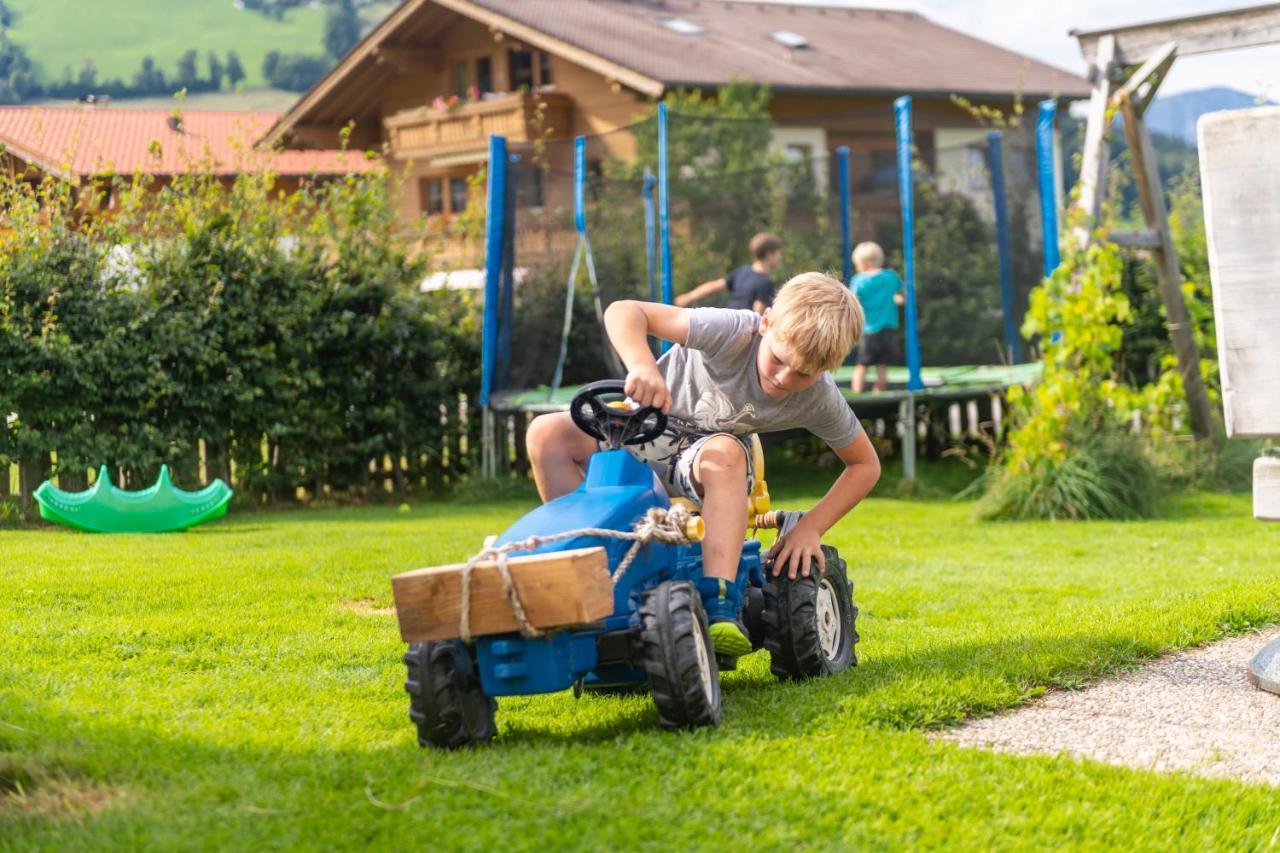 Hartlhof Urlaub Am Baby- Und Kinderbauernhof Βίλα Niederau Εξωτερικό φωτογραφία